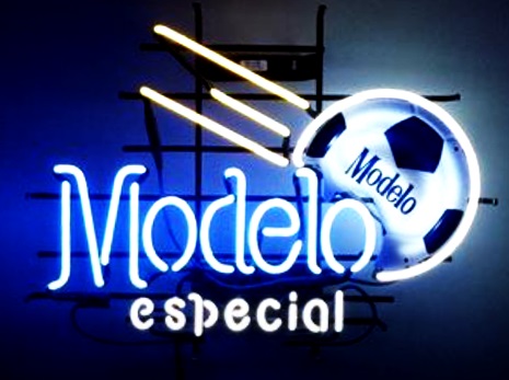 Modelo Especial Soccer Ball Neon Sign